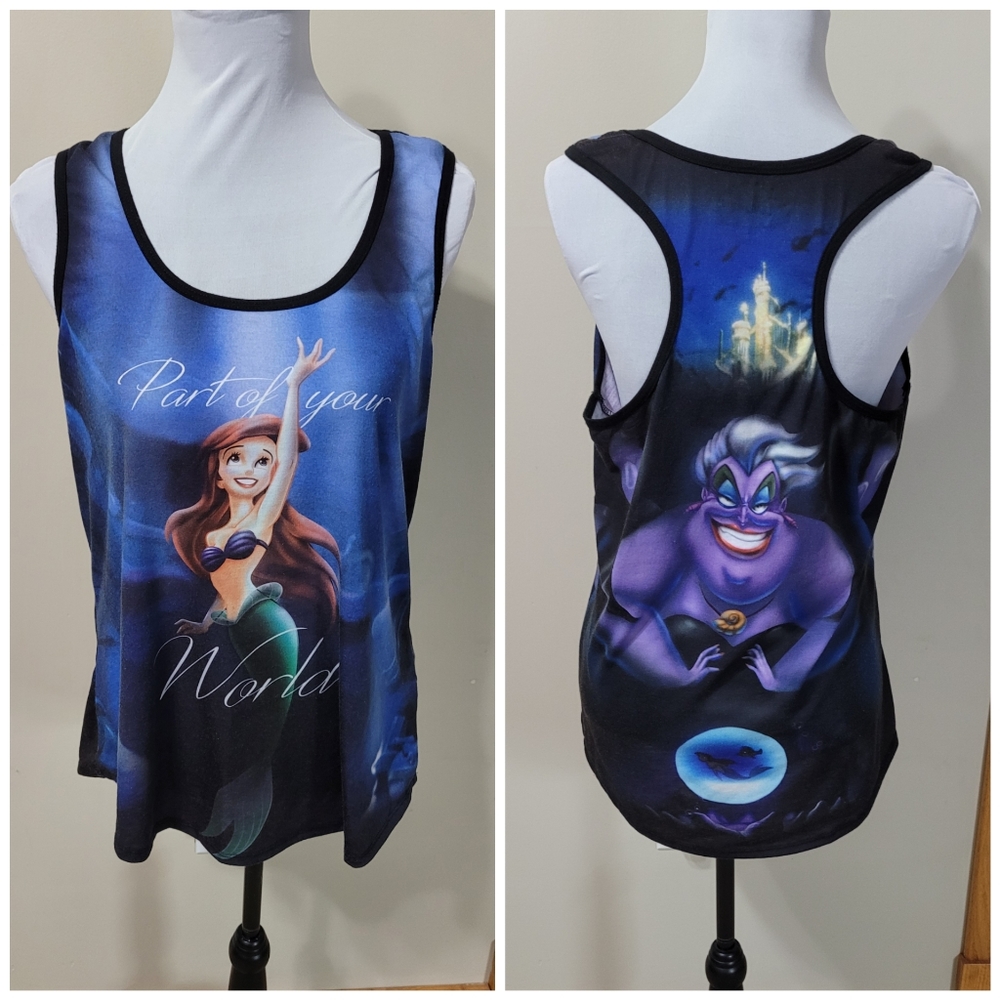 Little mermaid racerback